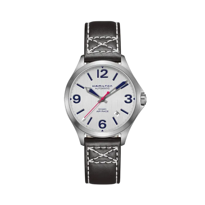 Hamilton Khaki Aviation Air Race Auto Silver H76225751