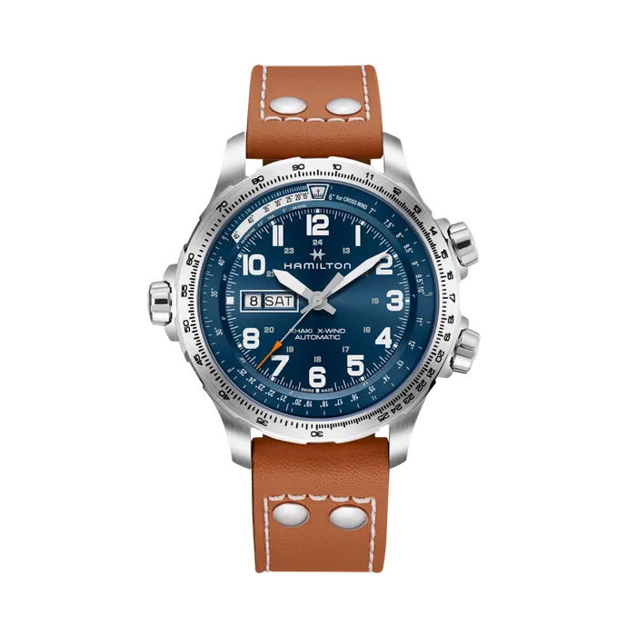Hamilton Khaki Aviation X-Wind Day Date Auto Mavi H77765541