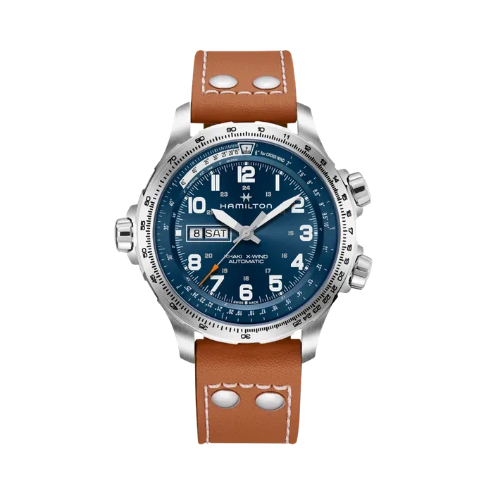 Hamilton Khaki Aviation X-Wind Day Date Auto Mavi H77765541