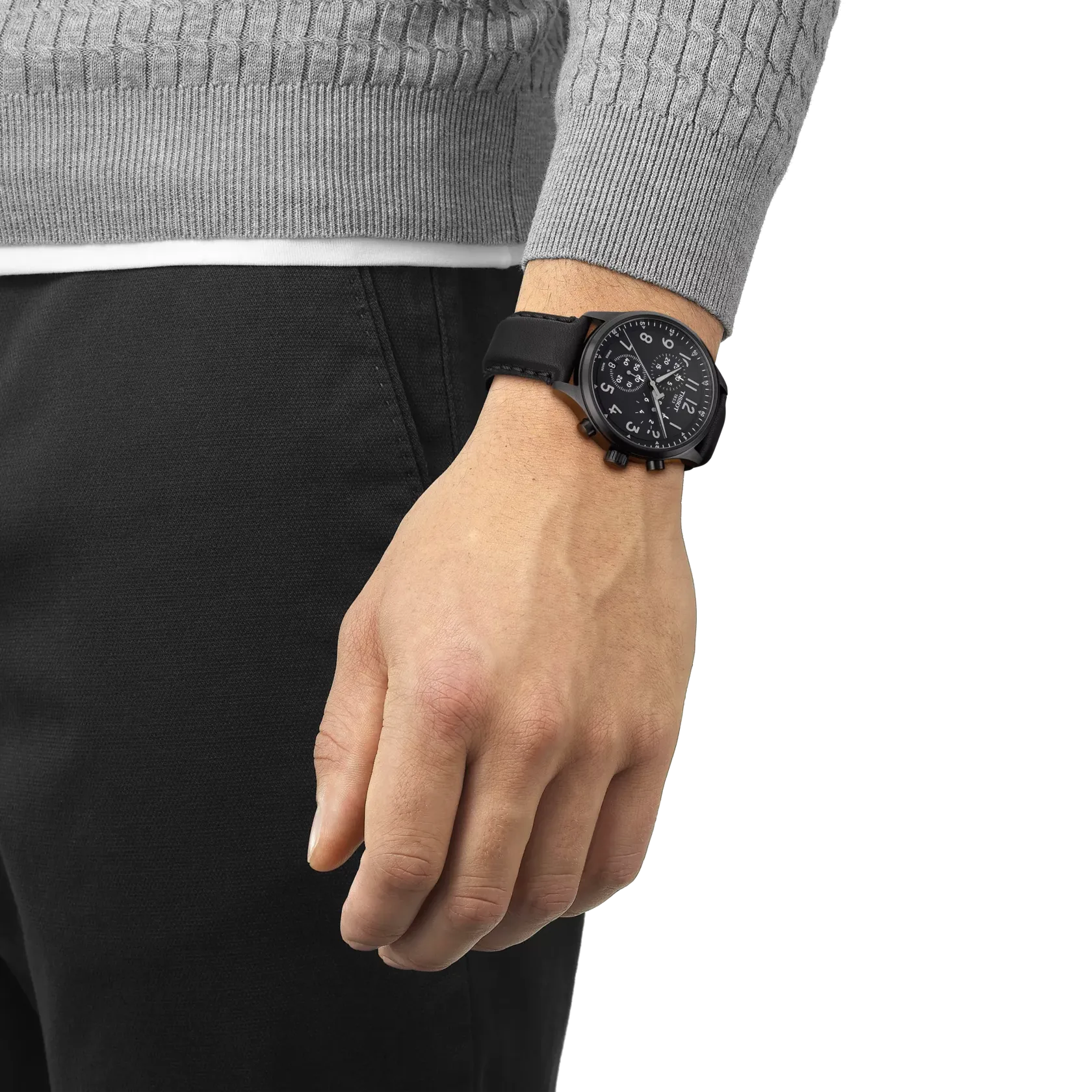 Tissot Chrono XL Vintage Siyah T1166173605200 detay görseli 4