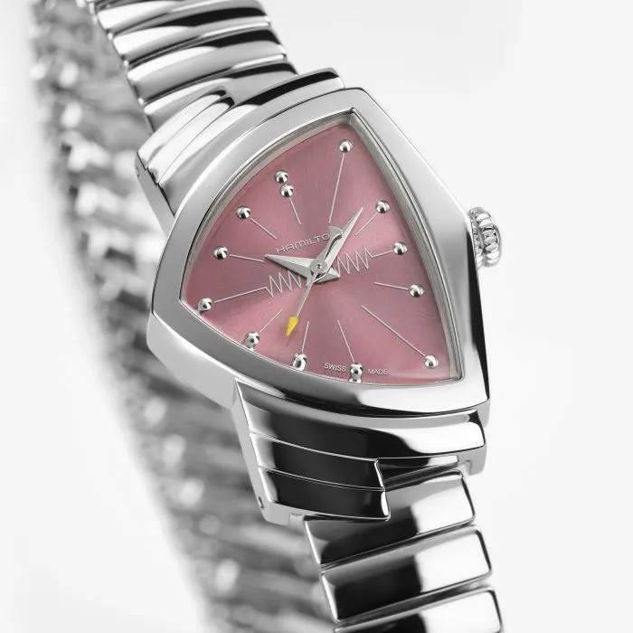 Hamilton Ventura S Quartz Pembe H24211170 detay görseli 1