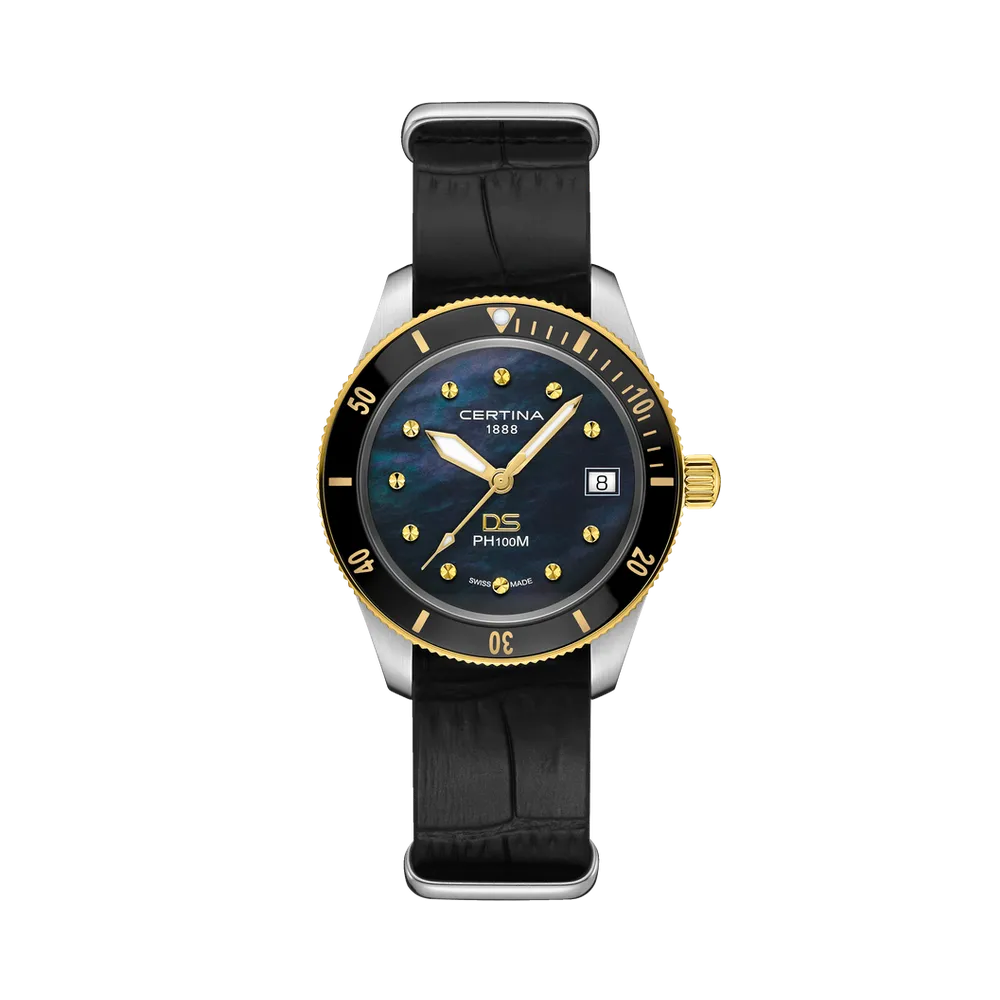 Certina DS PH100M Lady Black C0442102605100