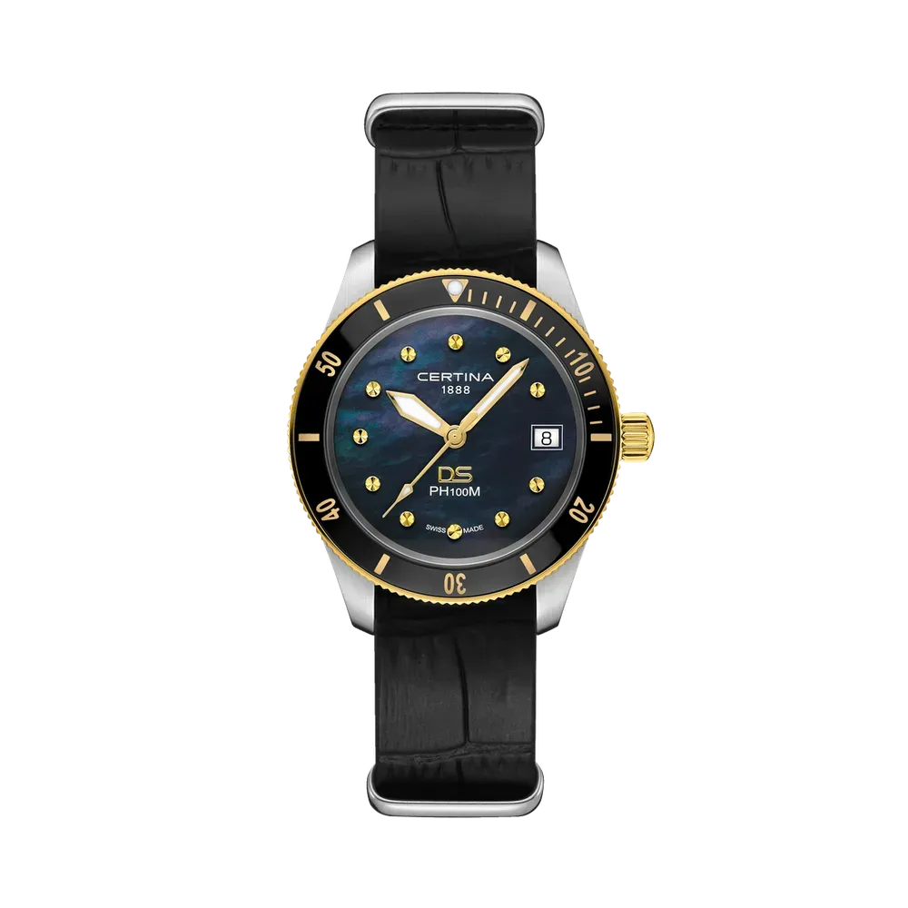 Certina DS PH100M Lady Black C0442102605100