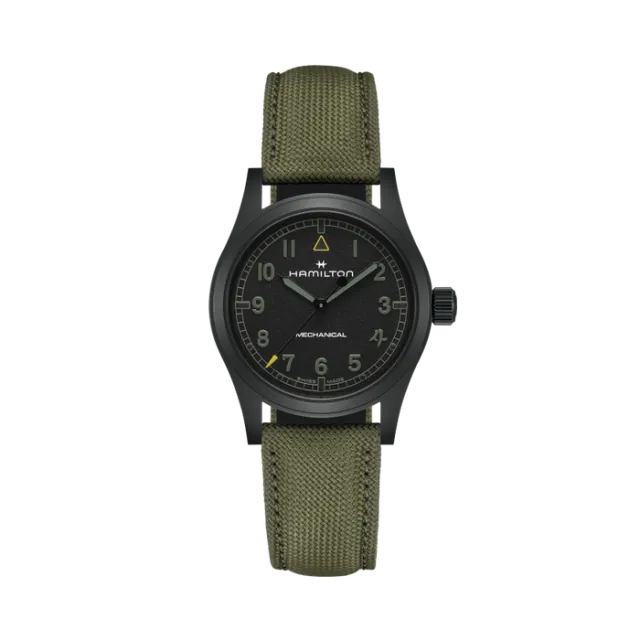 Beğenmek için çift tıkla Hamilton Khaki Field Mechanical 38mm Call Of Duty Modern Warfare 4 Black H69469930 Görsel 1