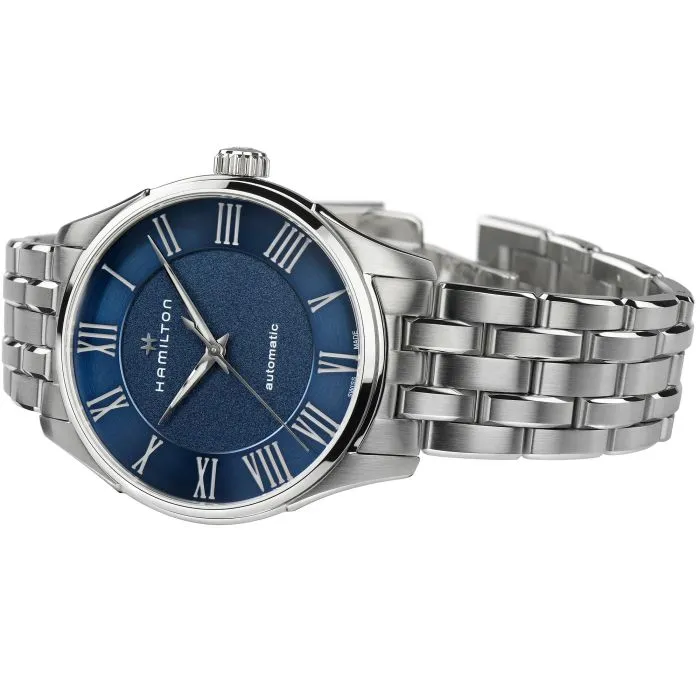 Hamilton Jazzmaster Otomatik Mavi H42535140 detay görseli 2