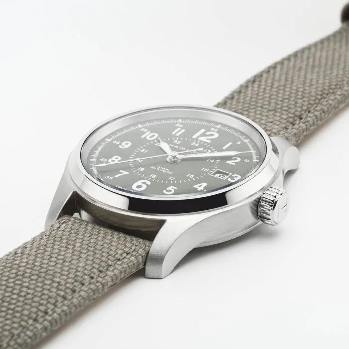 Hamilton Khaki Field Auto Otomatik Yeşil H70595963 detay görseli 3