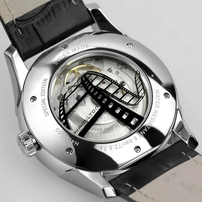 Hamilton Jazzmaster Regulator Cinema Otomatik Siyah H42605731 detay görseli 1
