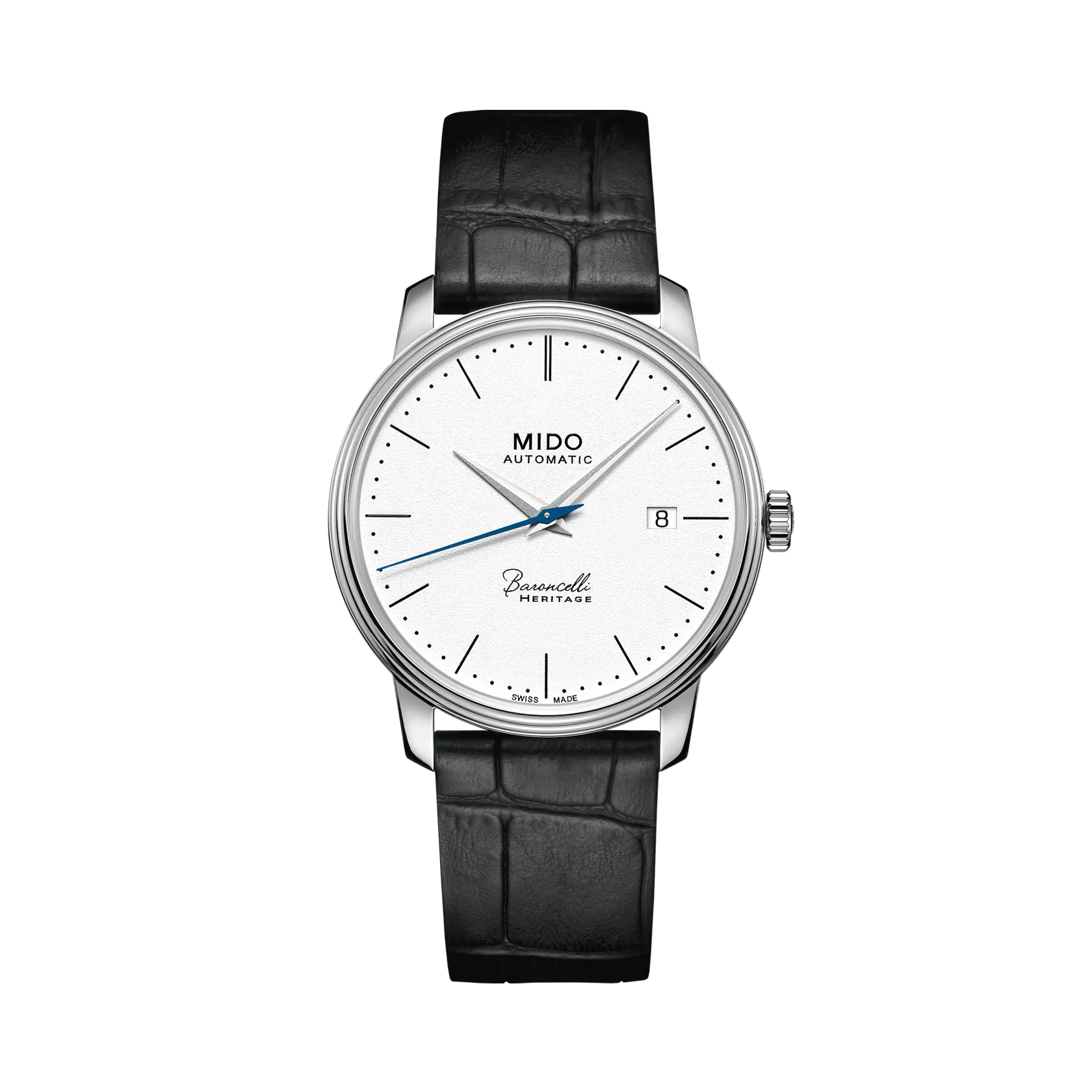 Mido Baroncelli Heritage Gent Otomatik Beyaz M0274071601000