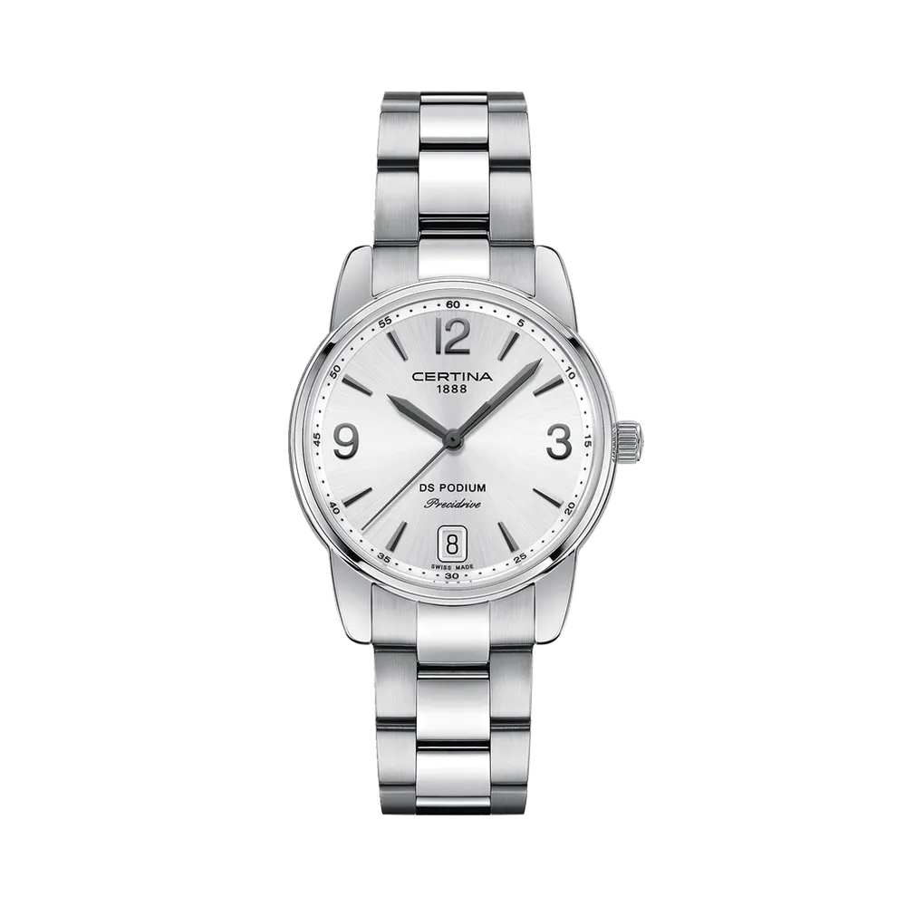 Certina DS Podium Lady 33mm Silver C0342101103700
