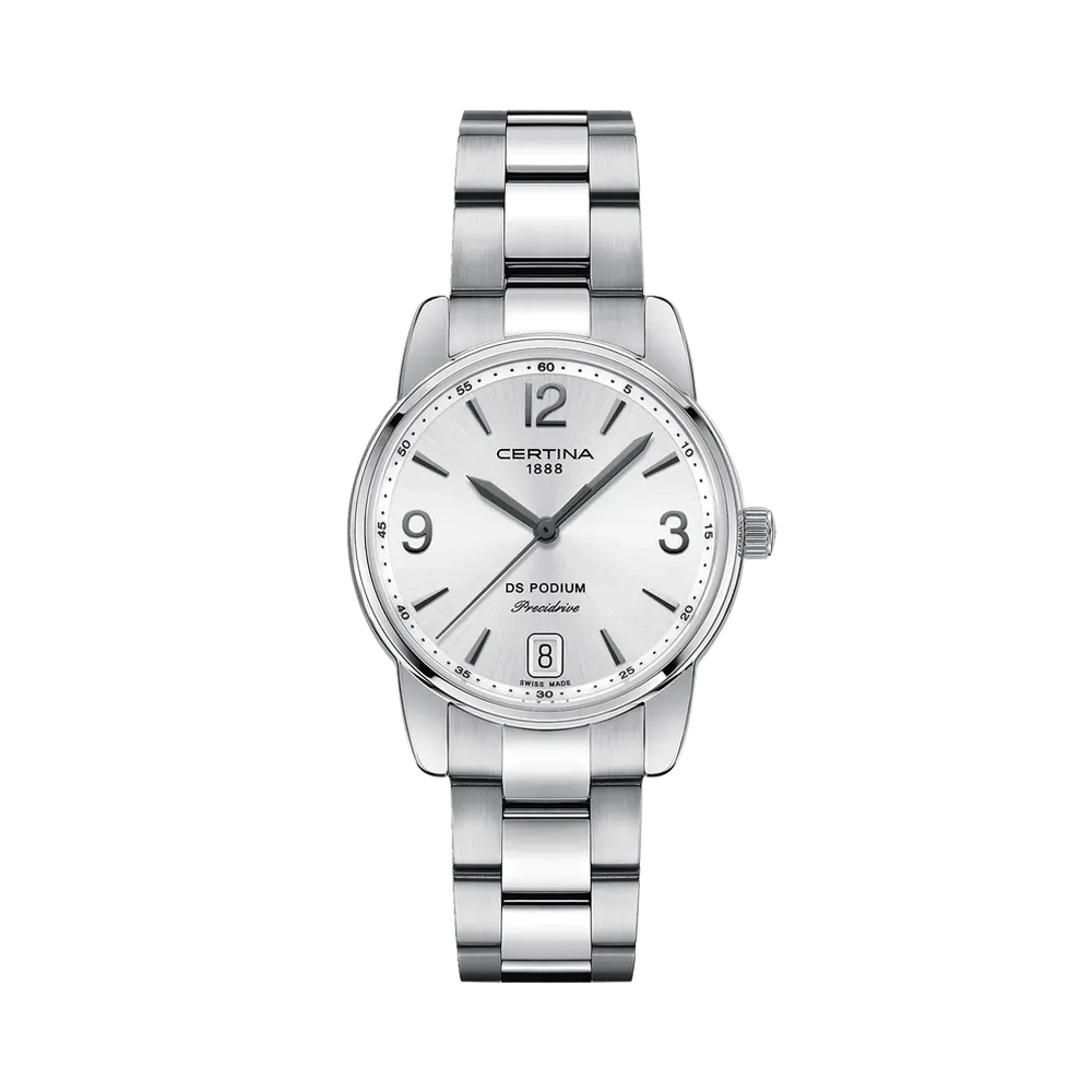 Certina DS Podium Lady 33mm Silver C0342101103700