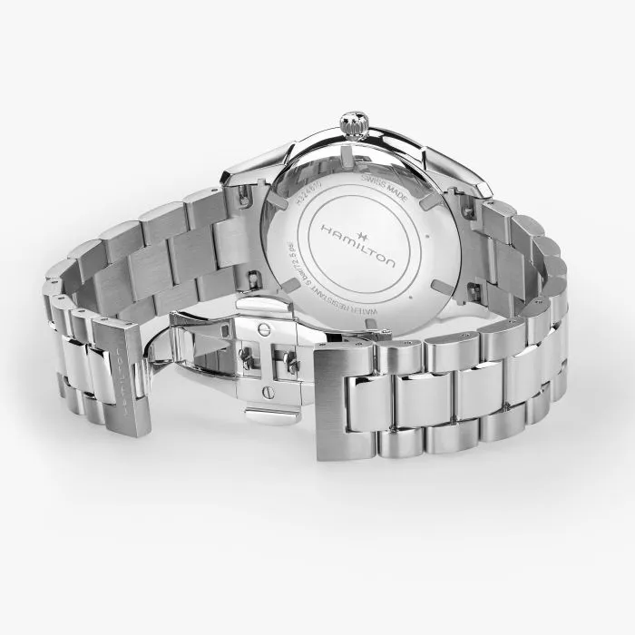 Hamilton Jazzmaster Quartz 40mm Mavi H32461161 detay görseli 5