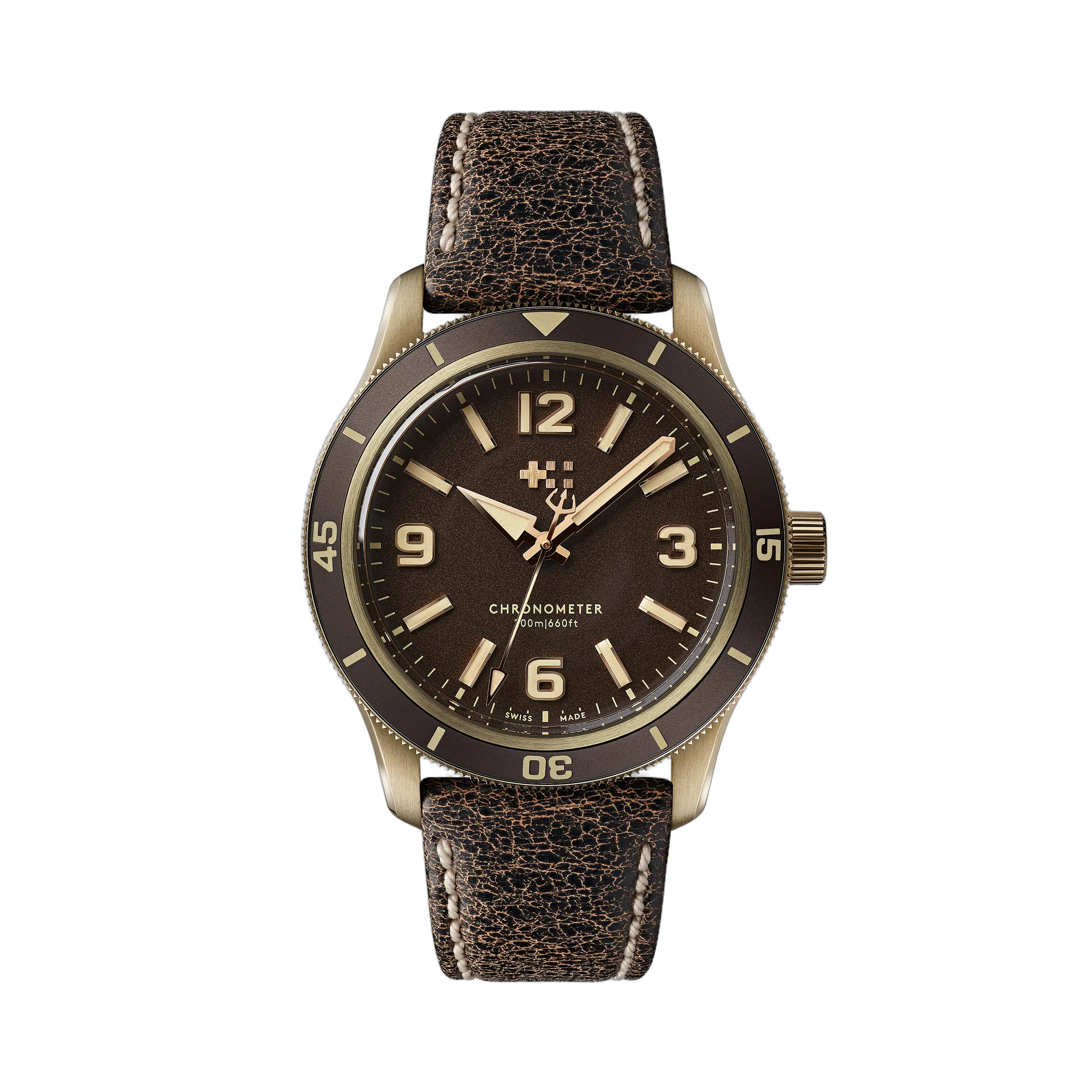 Christopher Ward C60 Trident Biscay Bronze Otomatik Kahverengi C6039C3H1B0KK0VT1