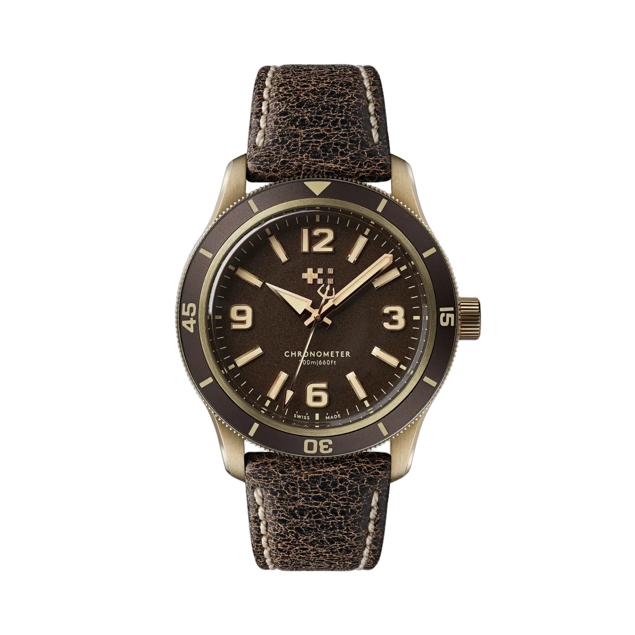 Christopher Ward C60 Trident Biscay Bronze Otomatik Kahverengi C6039C3H1B0KK0VT1