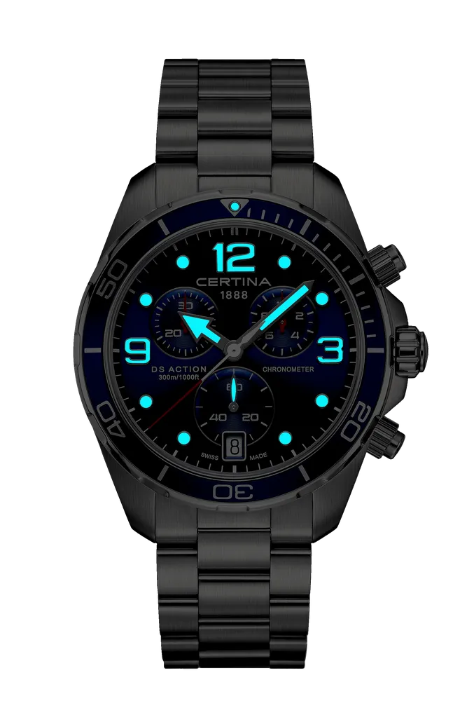 Certina DS Action Chronograph Blue C0324341104700 detay görseli 1