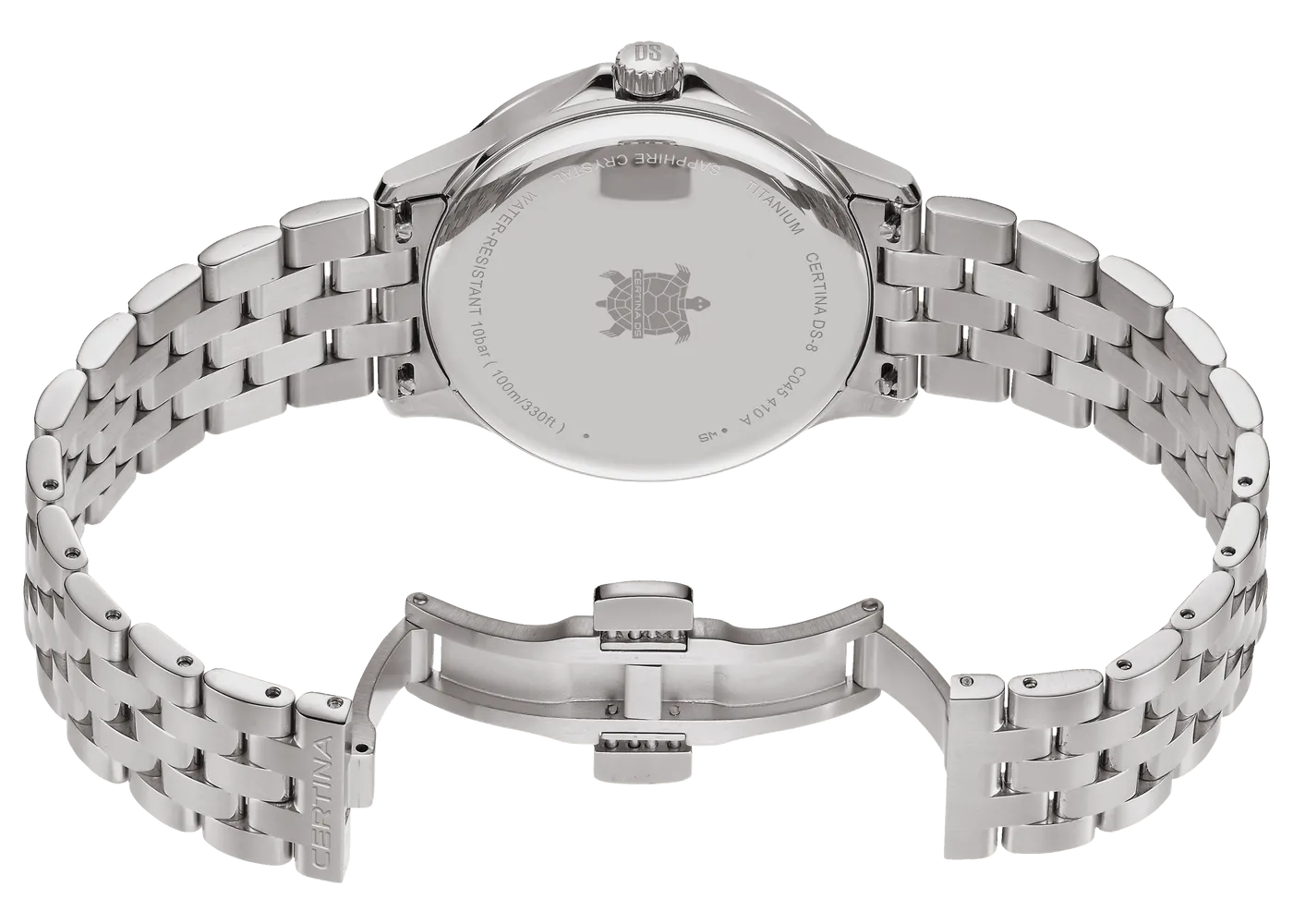 Certina DS-8 Gent 40mm Blue C0454104404100 detay görseli 2