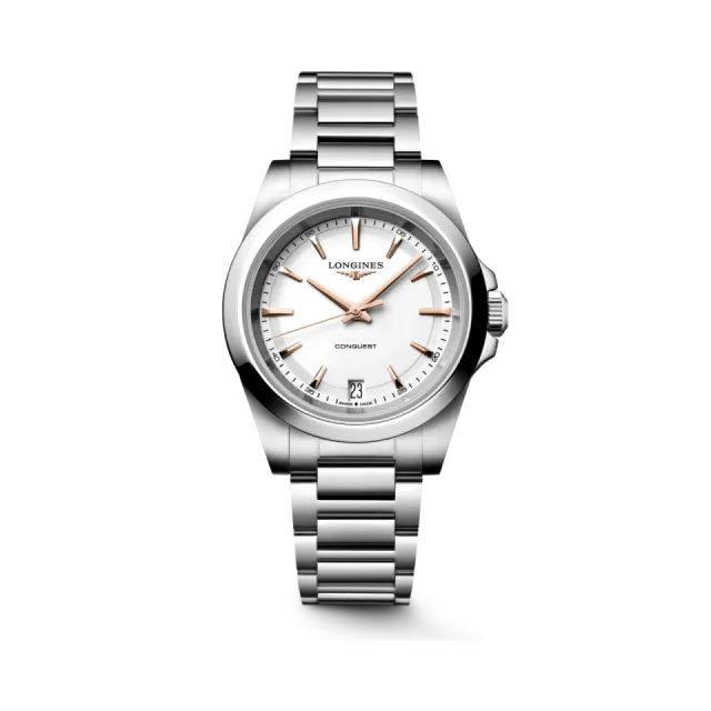 Longines Conquest Kumlanmış Beyaz L34604186 Görsel 1