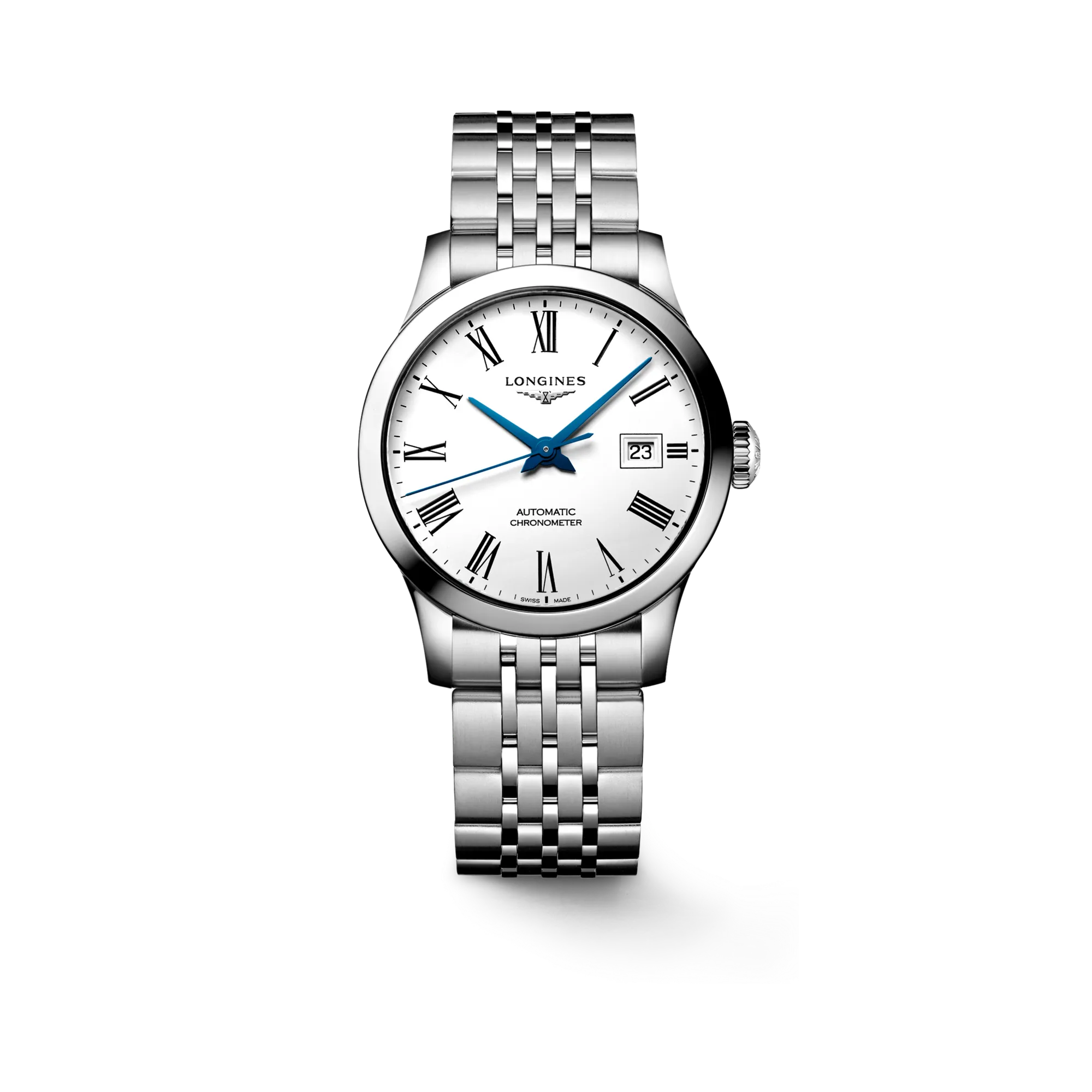 Longines Record Otomatik Beyaz L23214116