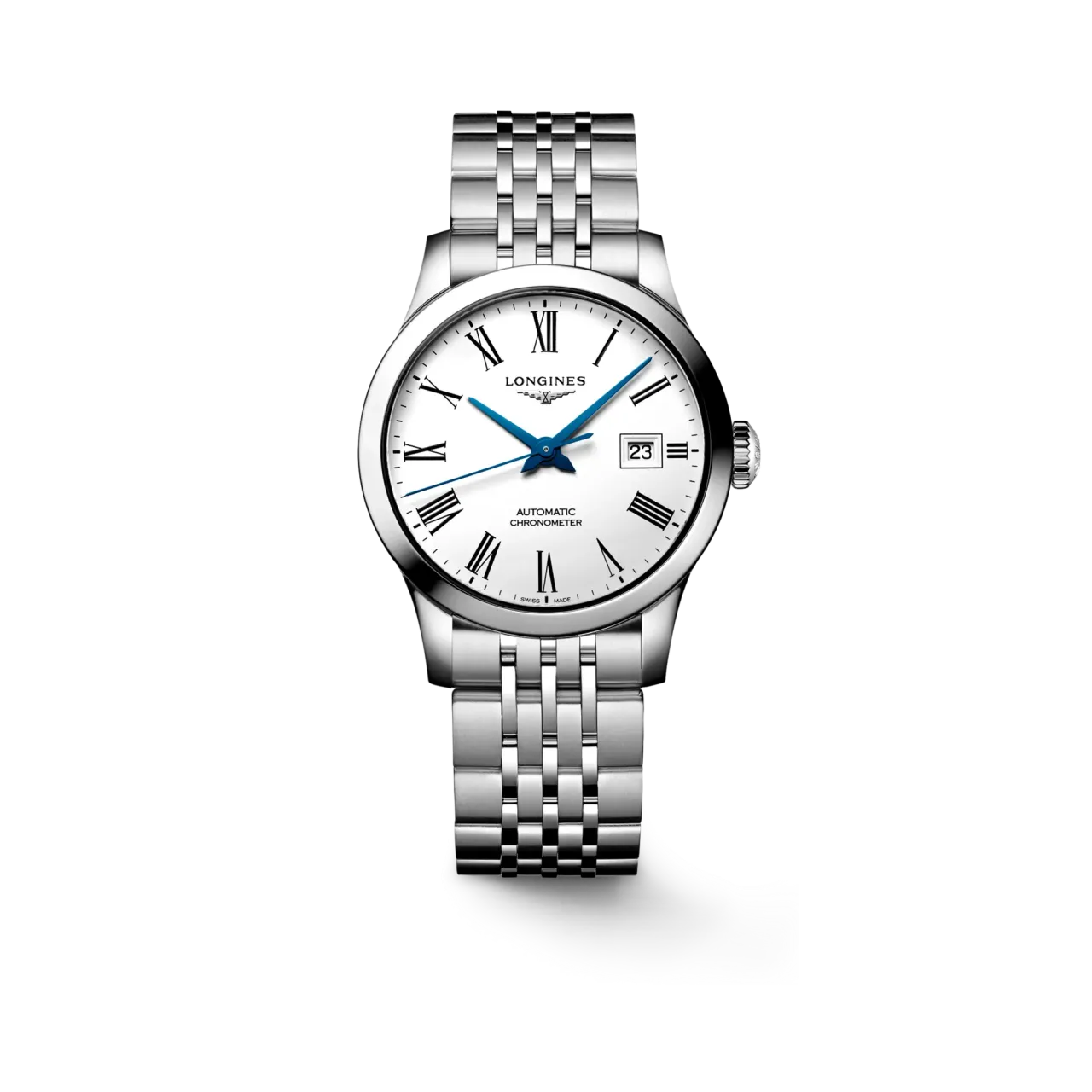 Longines Record Otomatik Beyaz L23214116