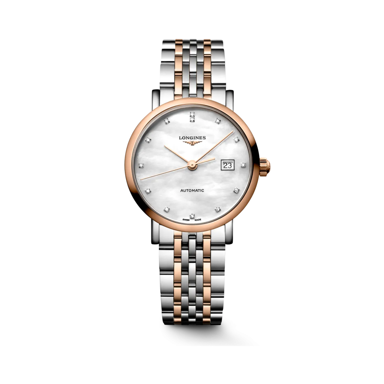 Longines Elegant Collection Otomatik Beyaz Sedef L43105807