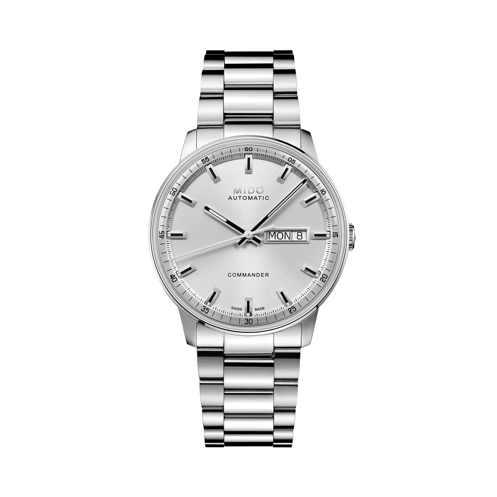 MIDO Commander Datoday Otomatik Silver M0214301103100