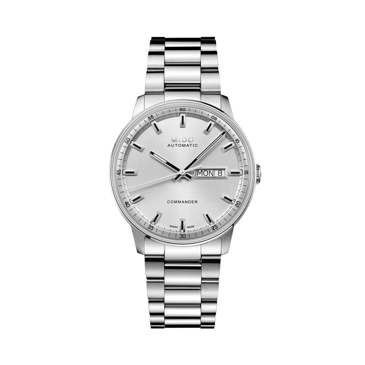 MIDO Commander Datoday Otomatik Silver M0214301103100