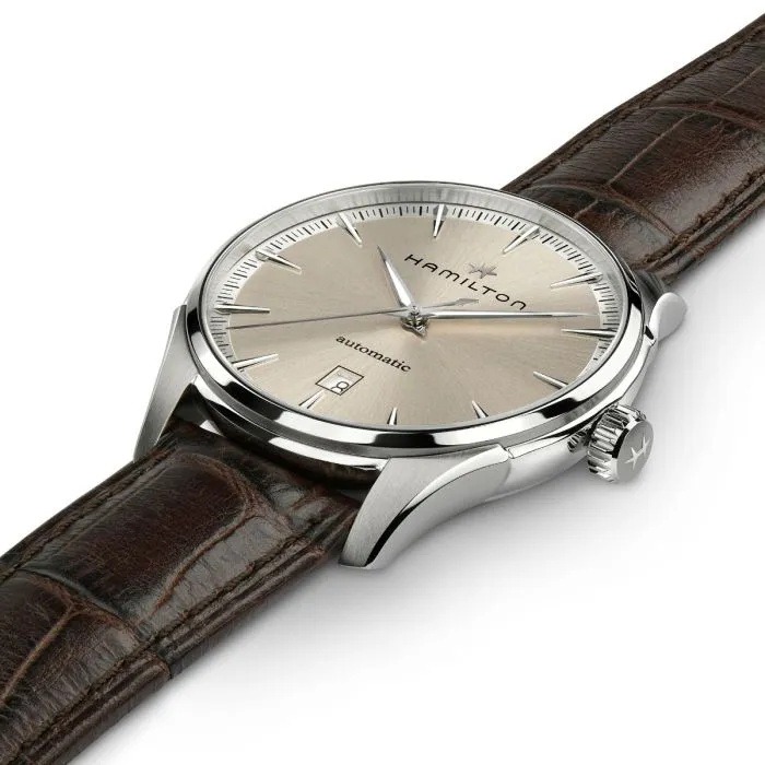 Hamilton Jazzmaster Auto Otomatik Bej H32475520 detay görseli 2