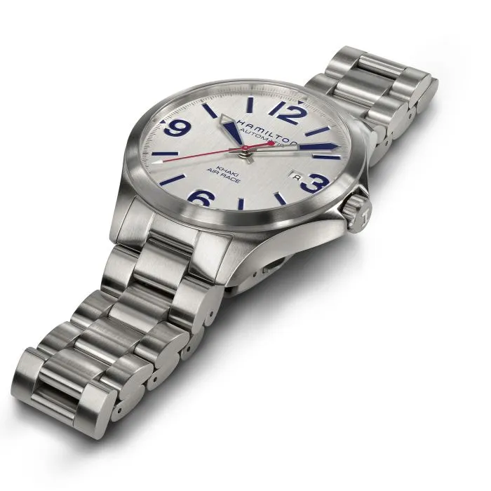 Hamilton Khaki Aviation Air Race Auto Otomatik Silver H76525151 detay görseli 4