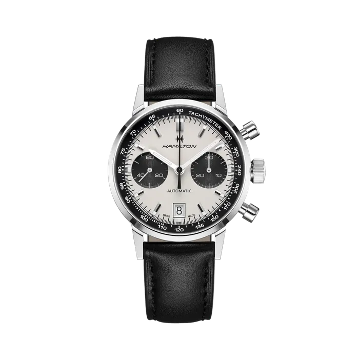 Hamilton American Classic Intra-Matic Auto Chrono Otomatik Beyaz H38416711