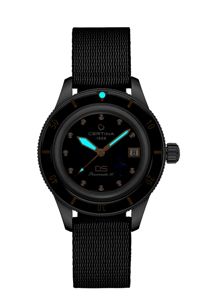 Certina DS PH200M 39mm Powermatic 80 Mother Of Pearl C0362071812600 detay görseli 1