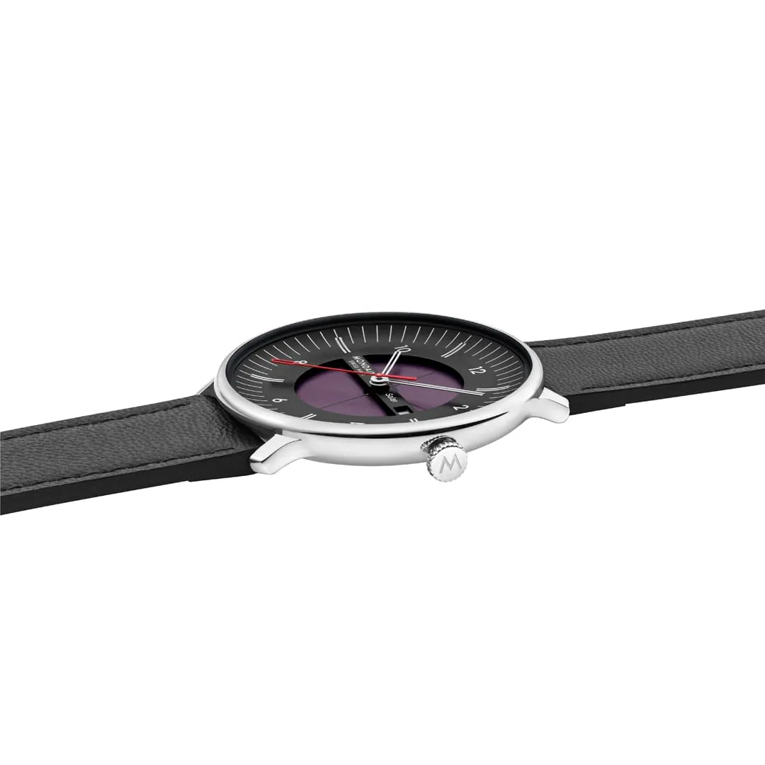 Mondaine Doppio Solar Skeleton Black MLE41921LBV detay görseli 4