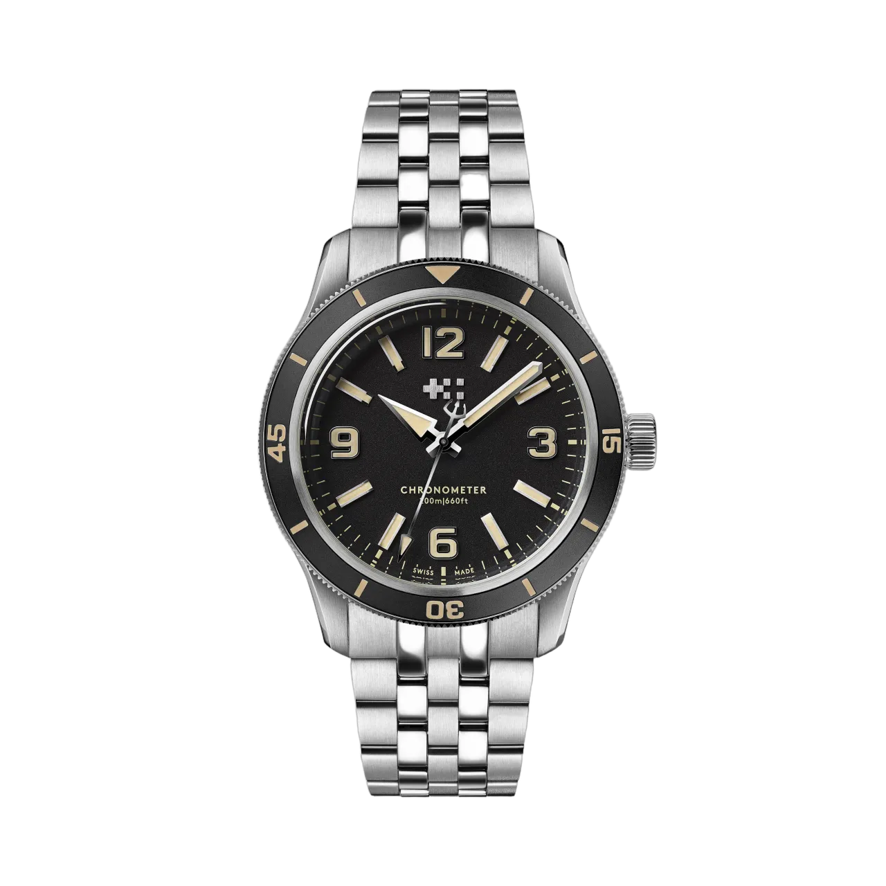 Christopher Ward C60 Trident Biscay Automatic Black C6039C3H1S0KK0B1