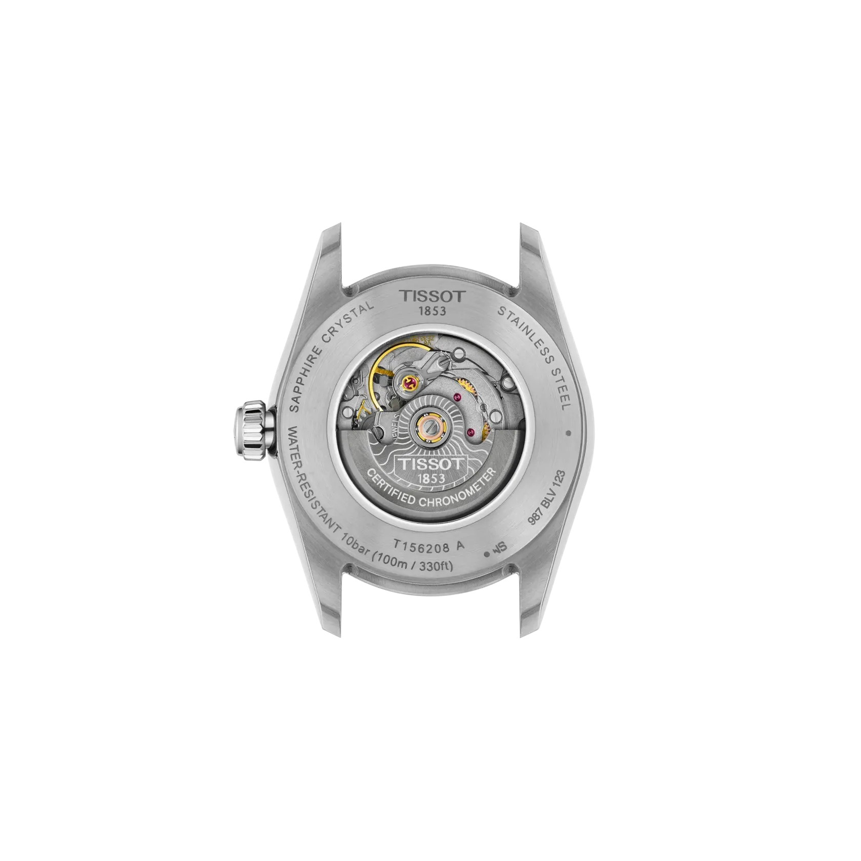 Tissot Ballade 30mm Otomatik Gümüş T1562081103300 detay görseli 2