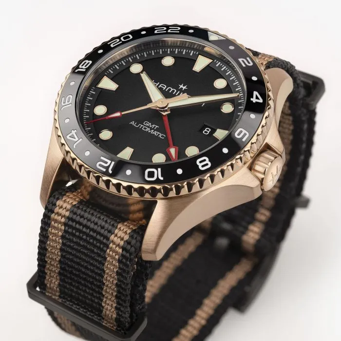 Hamilton Khaki Navy Scuba Otomatik Black H82565930 detay görseli 4