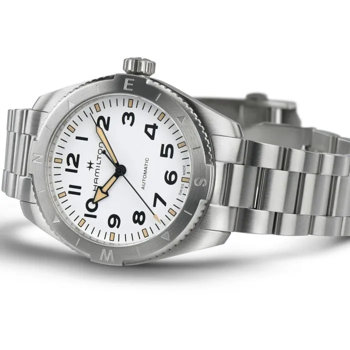 Hamilton Khaki Field Expedition Auto Otomatik Beyaz H70315110 detay görseli 3