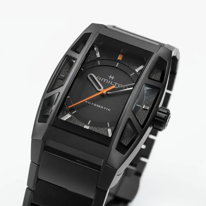 Hamilton American Classic Boulton Death Stranding 2 Limited Edition Otomatik Siyah H13605130 detay görseli 4
