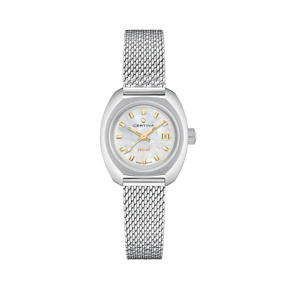 Certina DS-2 Lady Automatic Otomatik Sedef C0242071111100
