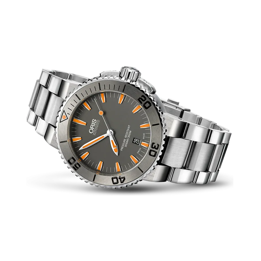 Oris Aquis Date Otomatik Gri 01733765341580782601PEB