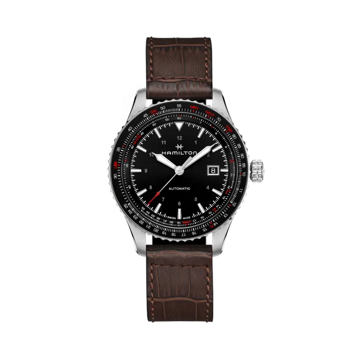 Hamilton Khaki Aviation Converter Auto Siyah H76615530