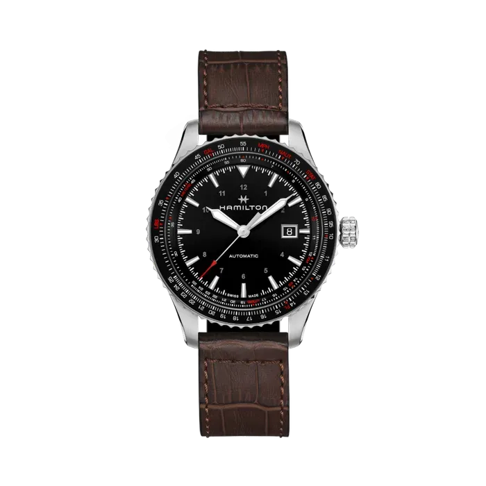 Hamilton Khaki Aviation Converter Auto Siyah H76615530