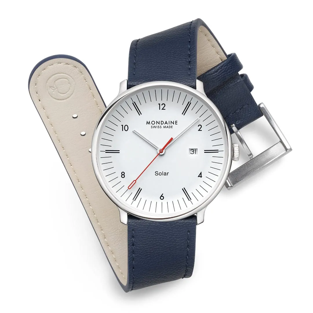 Mondaine Doppio Solar MLE41910LDV detay görseli 1