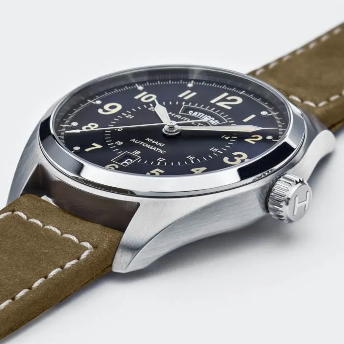 Hamilton Khaki Field Day Date Auto Black H70505833 detay görseli 3
