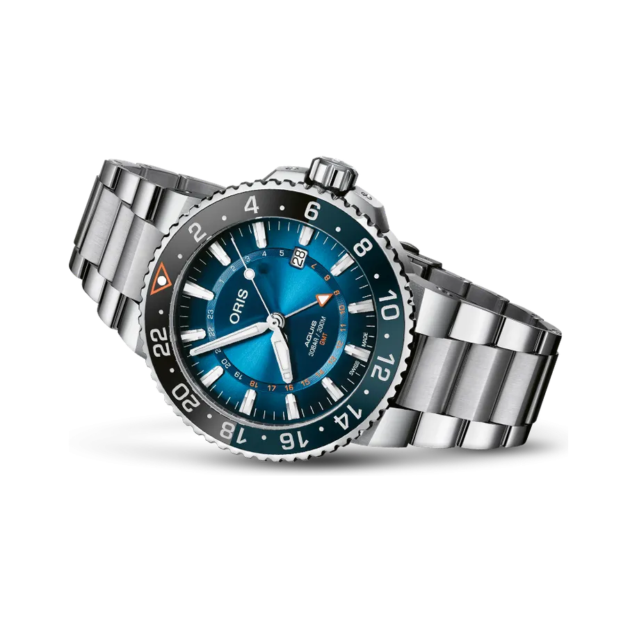 Oris Aquis Carysfort Reef Limited Edition Otomatik Mavi 0179877544185SETMB