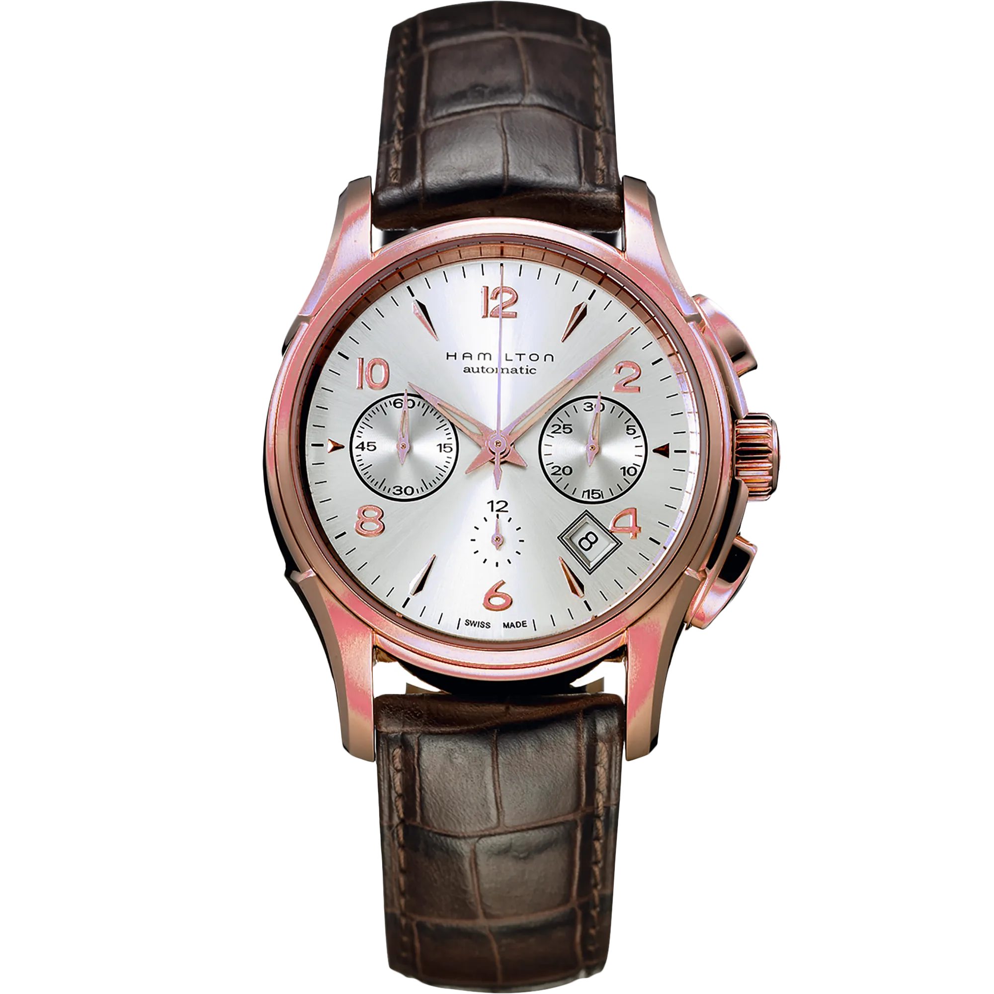 Hamilton Jazzmaster Auto Chrono Silver H32646555 detay görseli 1