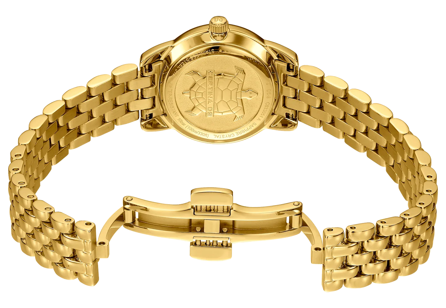 Certina DS-8 Lady 27mm Sedef C0330513311800 detay görseli 2
