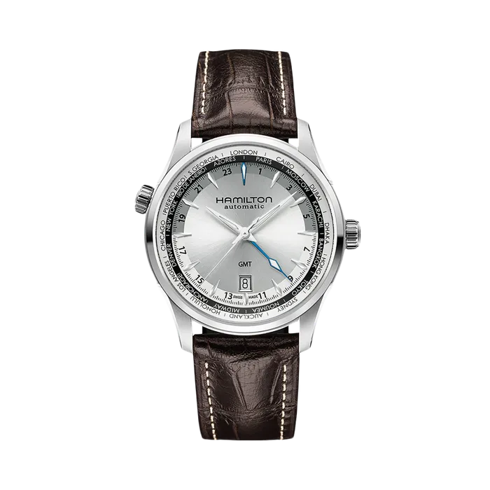 Hamilton Jazzmaster GMT Auto Silver H32605551