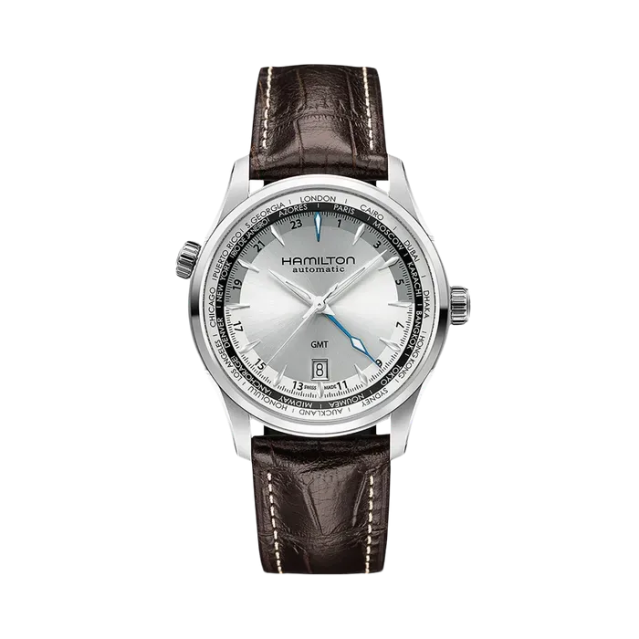 Hamilton Jazzmaster GMT Auto Silver H32605551
