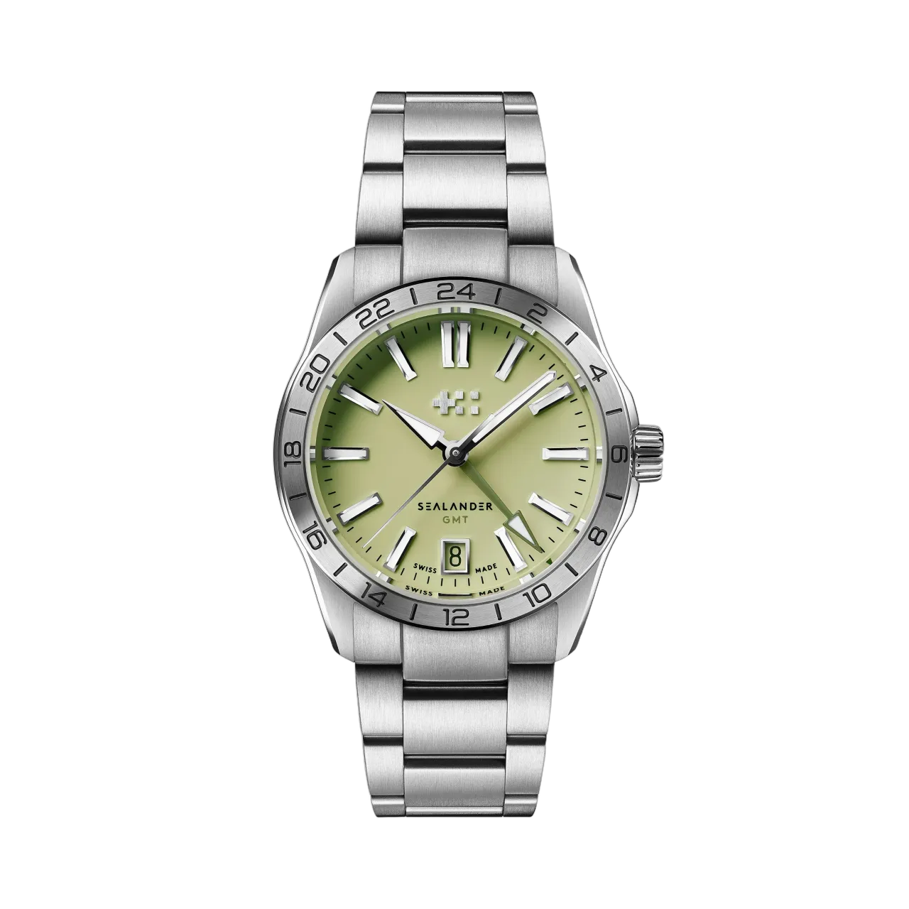 Christopher Ward C63 Sealander GMT Otomatik Pistachio C6336AGM4S00V0B0