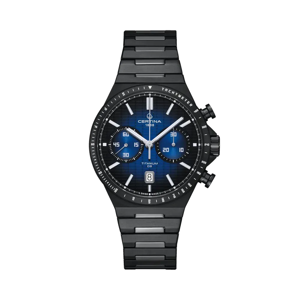Certina DS-7 Chrono Auto Otomatik Mavi C0434274404100
