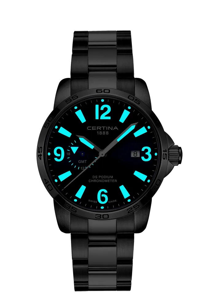 Certina DS Podium GMT Blue C0344551104000 detay görseli 1