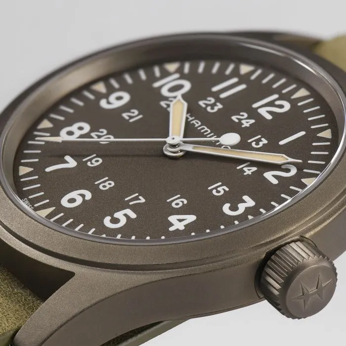 Hamilton Khaki Field Mechanical Yeşil H69449861 detay görseli 1